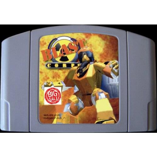 64 Bit Games ** Blast Corps ( English PAL Version!! )