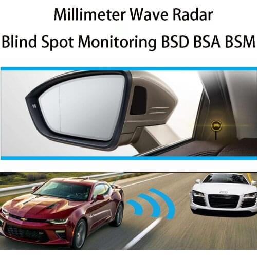 For car Millimeter Wave Radar Blind Spot Monitoring BSD BSA BSM Microwave Radar Blind Spot Monitoring Change Lane Aided Parking
