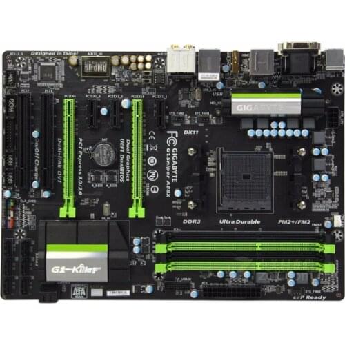 For Gigabyte GA-G1.Sniper A88X Original Used Motherboard G1.Sniper A88X for A88X Socket FM2 FM2+ DDR3 USB3.0 SATA3.0