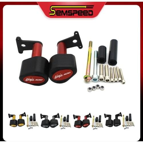 For KAWASAKI NINJA 400 2018 2019 2020 Motorcycle Aluminum Alloy Falling Protection Frame Slider Fairing Engine Guard Crash Pad