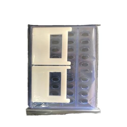 Experimental teaching equipment, high quality plastic test tube rack Aperture 13mm16mm 50 holes three layers detachable