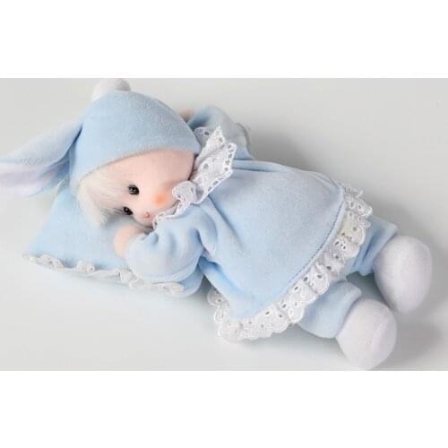 Lying down to sleep shaking head doll music box exclusive birthday gifts for friends and lovers