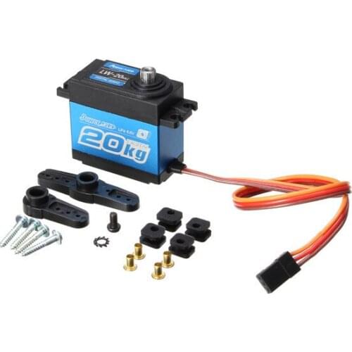 Power HD LW-20MG Waterproof Digital Servo For 1/10 1/8 RC Car RC Model JR/futaba Compatible