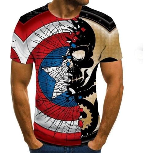 2020 3D T-shirt mens and womens casual shirt logo printing fashion T-shirt short sleeve summer 3D T-shirt mens shirt T-shirt