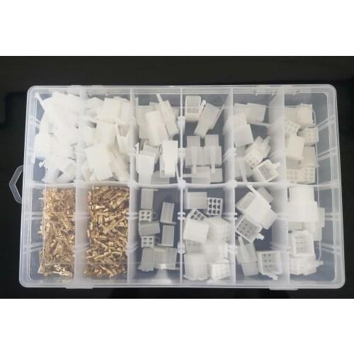 New 10 sets of 2p 3p 4p 6p 9p 2.8mm car Connector kit male and female socket plugs for cars, motorcycles