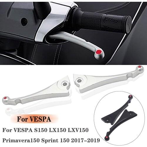NEW For VESPA S150 LX150 LXV150 Primavera150 Sprint 150 2017-2019 Motorcycle Accessories Handle Short Brake Clutch Lever