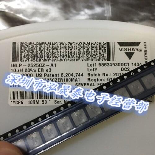 Original new 100% IHLP2525CZER100M5A IHLP-2525CZ-5A 10UH 4A 14MHZ high current inductance