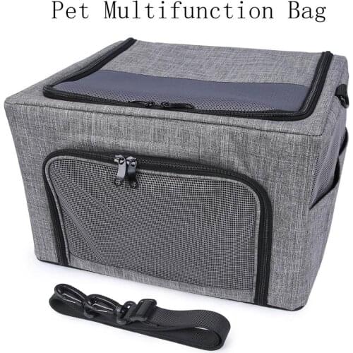 Dog Carrier Travel Car Seat Pet Carriers Portable Backpack Breathable Cat Cage Breathable Small Dog Travel Bag Pet Supplies