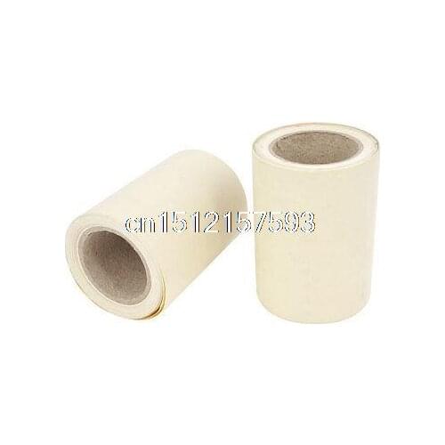 Air Conditioner PVC Pipe Hose Wrapping Tape Roller Ivory Color 8.5cmx10M 2 Pcs