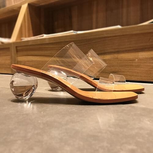 Toppies 2021 Summer Sandals Women Shoes High Heels Slippers Elegant Ladies Slippers Open Toe Ins Hot