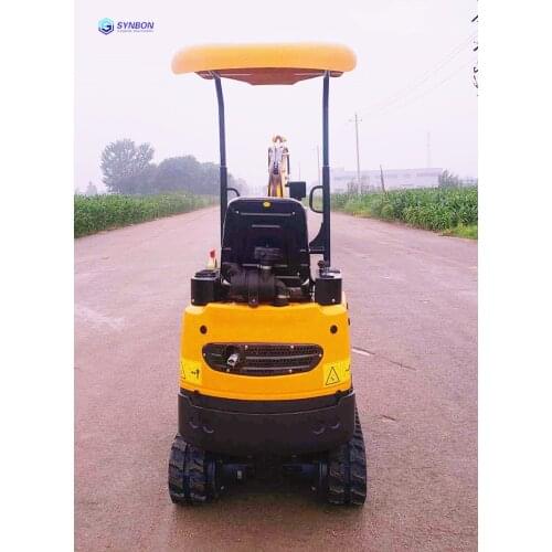 Construction Machine 1.0Ton New Mini Crawler Excavator Small Digger SYNBON Small Earthwork Civil Engineering Machinery