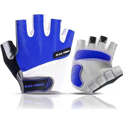 Cycling Bike Glove Half Finger Shockproof Men/Women Breathable Sport Bicycle Cycle Gloves