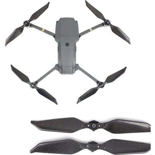 1 pair 8331F Foldable Propellers for DJI Mavic Pro PLATINUM Drone Quick Release Carbon Fiber Propellers CW/CCW Folding Props