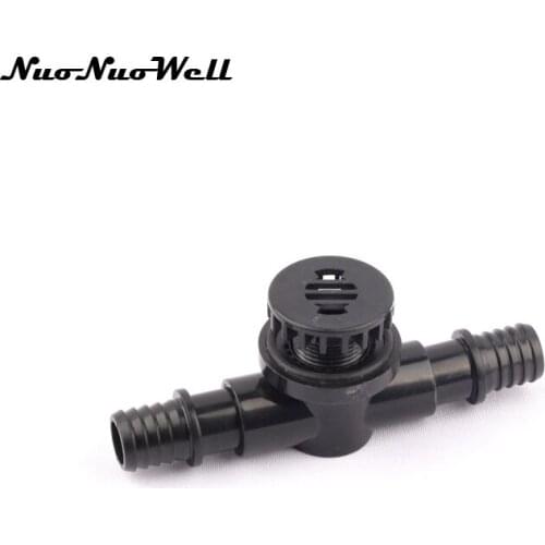 1pcs NuoNuoWell Plastic 3/4" 25mm-35mm Waterproof Hose Tee Connector for Aquarium Fish Tank Joint Water Tank Pipe Adapter Parts