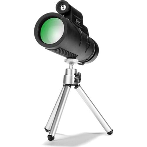 12x50 High Definition Monocular Night Vision Monocular IR Illuminator Telescope with Carrying Case for Travel Birding