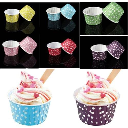 20pcs/lot DIY Weeding Cake Tools Decorations Cupcake Mold PaPer Cake Mold Baking Mould Bakeware