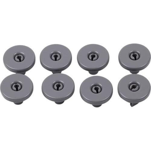 AD-8 Pcs Dishwasher Basket Wheel Dishwasher Spare Parts Accessories for ZANUSSI Dishwasher 40mm