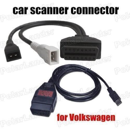 High quality car daignostic cable for Volkswagen Galletto 1260 Flasher EOBD/OBDII auto chip tuning tool