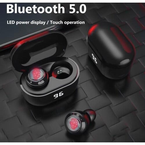 Wireless Bluetooth Earphones A6 TWS Stereo Waterproof Headphones With Microphone For Iphone Xiaomi Samsung Huawei Smartphone
