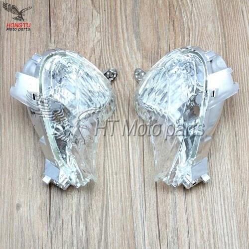 No bulb White Smoke cover Motorcycle Rear turn signal light Lamp shell For Suzuki Hayabusa GSXR1300 GSX1300R 2008 2009 2010 2011