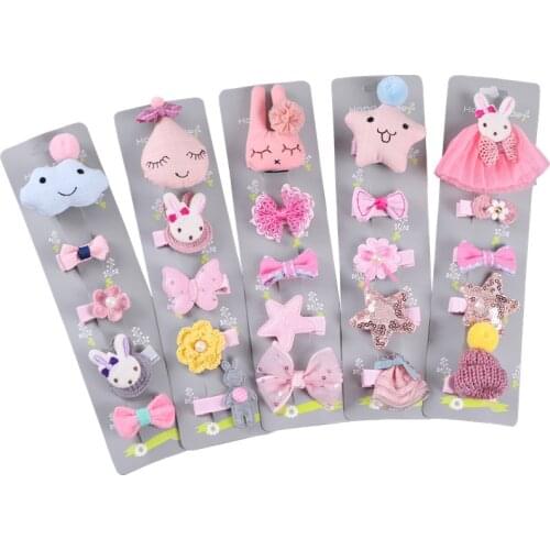 Baby Hair Accessories Kids Headwear Cartoon Animal Baby Hairpin for Girls Hair Clips Pins Korean Barrettes Toddler Headband Gift