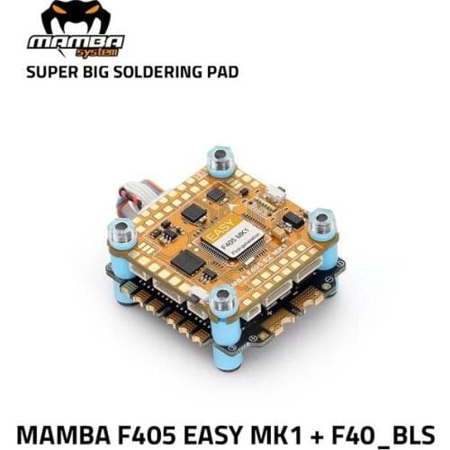 Diatone MAMBA STACK EASY F405 MK1 40A 6S 8bit 32bit 50A 40A 3-6S BL32 HV ESC Dshot 300/600/1200 For FPV RC Drone Racing