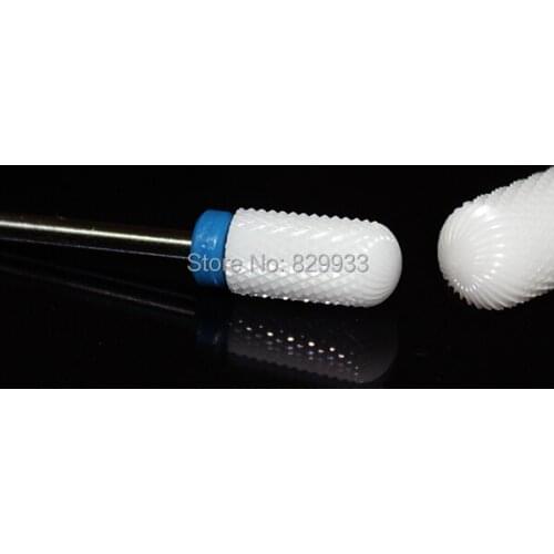 1pc Electric Professional Manicure Pedicure Drill & Accessory White Ceramic Nail Drill Bits Nail Salon Beauty Care Ceramic Tool