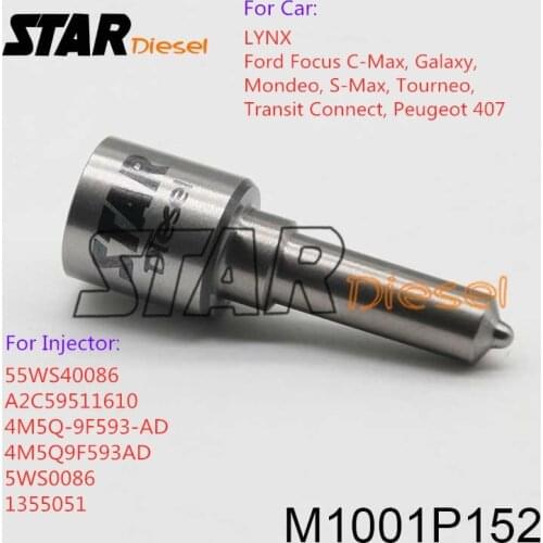 STAR diesel Siemens Injector Sprayer Nozzle Tips M1001P152 For 55WS40086 A2C59511610 4M5Q-9F593-AD 4M5Q9F593AD 5WS0086 1355051