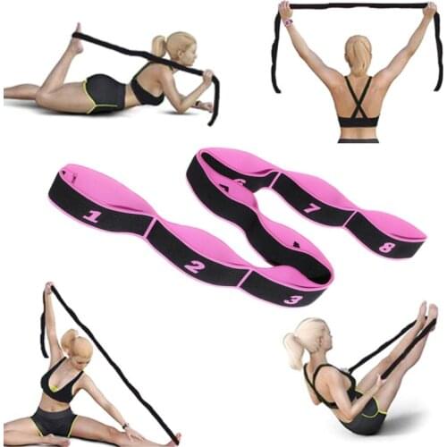 Professional Gymnastics Adult Latin Training Bands Multi-functional Pilates Yoga Stretch Resistance Bands Fitness Elastic Band