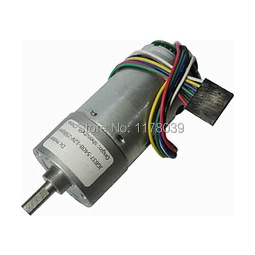 JGB37-540B DC Gear electric Motor 12V high torque electric motor,Encoder code disc geared motor,J14475