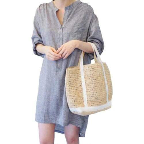 LKGHULO Linen Blouses