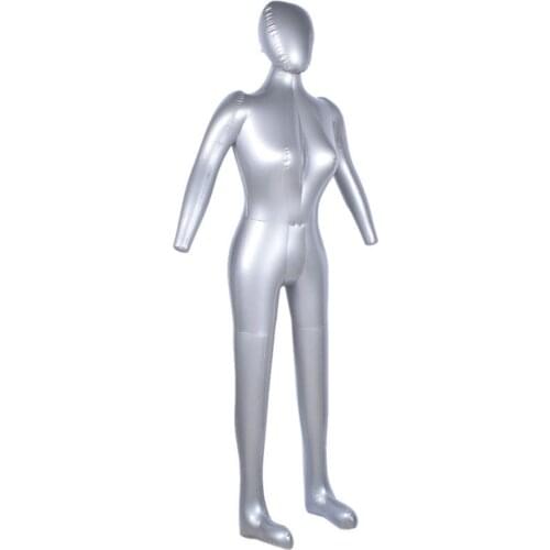Inflatable Female Lady Body Form Mannequin Display Full Body Model Clothes 165cm