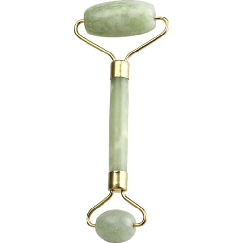 Natural Facial Beauty Massage Tool Jade Roller Face Thin Relax Massager Body SPA Massage Roller Facial Jade Stone Anti-aging