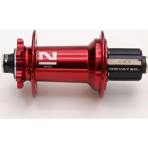 Novatec Downhill MTB Disc Black Hub Set DH61SB&XDH42SB 32h