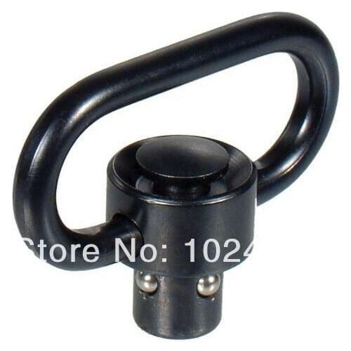 Wholesale 100pcs/lot Heavy Duty Push Button QD Sling Swivel Mount 1.25 Inch Loop