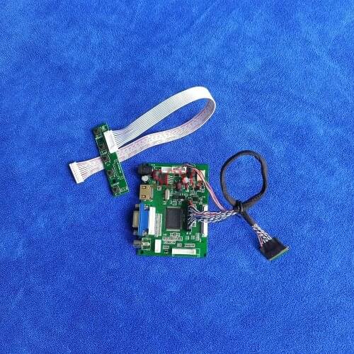 Fit HB156WX1/HT156WXB LCD screen controller drive board 60Hz WLED 1366*768 HDMI-compatible VGA AV 40-Pin LVDS DIY Kit laptops