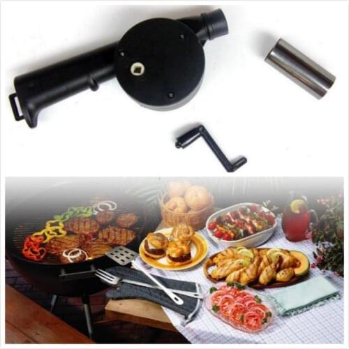 Hand Fan Starter Blower Barbecue Grill Fire Cranked Outdoor Picnic Camping BBQ Barbecue Tool Fan/Blower Barbecue Fire