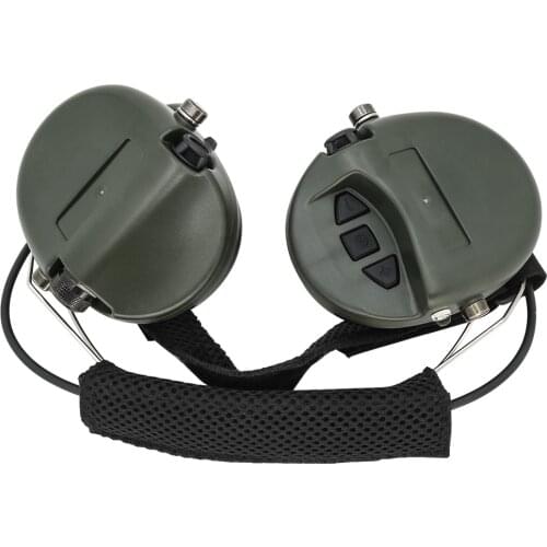 TCI SORDIN Sponge Earmuffs Edition Airsoft Tactical Pickup Noise Cancelling Headphones Without Microphone