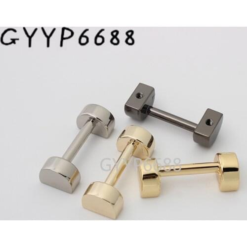 10-30-100pcs 4 colors 33*10mm 20mm 3/4'' inner alloy arch bridge for woman handbag u rings purse strap accessories
