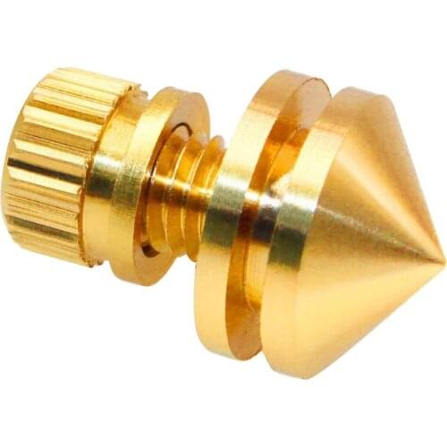 448F 4 Pcs Speaker Spike Isolation Spikes Stand Foot HiFi Speaker Shockproof Cone Base Pads for Speaker Frame, DVD Player