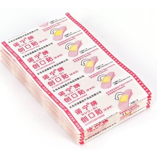50Pcs Breathable Disposable Waterproof Adhesive Bandage First Aid First Aid Kit Medical Hemostatic Stickers Kids Children Adult