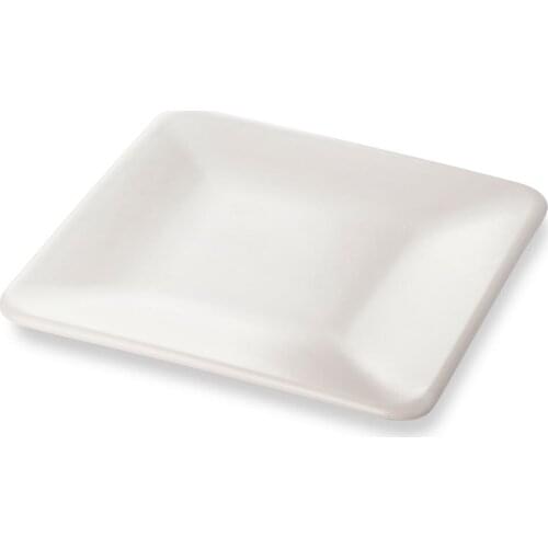 EWs Square Cake Plate Mat White