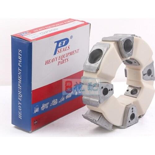 Free shipping for Hydraulic pump connecting glue aluminum block 90H connecting glue assembly excavator parts