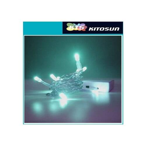 Free Shipping Factory Supplier 3AA batteries operated teal color led cord light