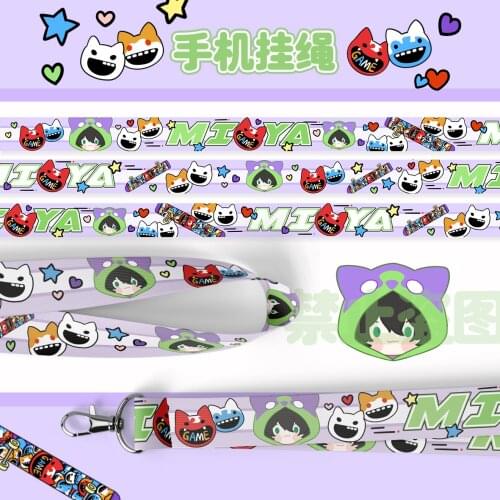 Anime SK EIGHT SK8 the Infinity MIYA REKI LANGA Phone Strap Keychain Cosplay Mobile phone line Hanging Wire Keyrings Xmas Gifts