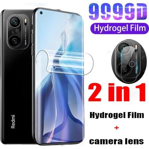 Hydrogel Film For Redmi K40 Note 10 Pro Screen Protector 9 8 K30 K20 Pro Max Ultra T S X A C 5G Note10 Note9 K 40 30 Xiaomi Mi