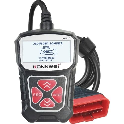 KONNWEI KW650 KW310 KW600 KW808 Car Motorcycle OBD2 OBD II 12V 6V Battery System Analyzer 2000CCA Charging Cranking Test Tool