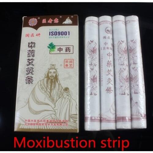 Medical Advanced 5 Year Five-Year Moxa Moxibustion Strip traditional Chinese medicine Pure Moxa Strip Column Grass Argy wormwood