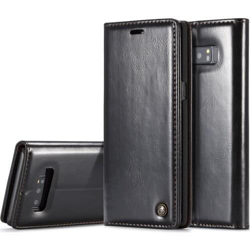 2017 New 4 Colors for Samsung Galaxy S8 Leather cover Pouch Bags Phone Case for Samsung S8 Plus Wallet Card Pocket Free Shipping