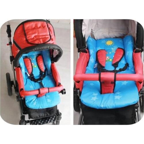 New Comfortable Baby Stroller Pad Four Seasons General Soft Seat Cushion Child Car Seat Mat Kids Pushchair Cushion For Seat 78cm